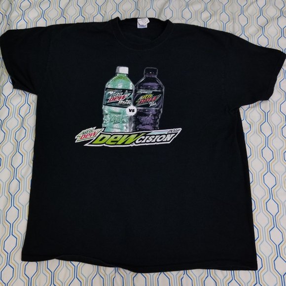 Vintage Mountain Dew Baja Blast Pitch Black Soda - Picture 2 of 5